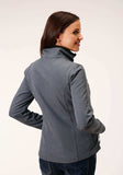 Roper Womens Heathered Grey Softshell Tech Jacket - Roper - Flyclothing LLC