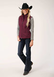 Roper Womens Tech Wine Softshell Vest - Roper - Flyclothing LLC