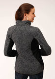 Roper Womens Melange Charcoal Grey Tech Jacket - Roper - Flyclothing LLC