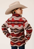 Roper Girls Womens Blanket Aztec Polar Fleece Pullover - Roper - Flyclothing LLC