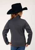 Roper Girls Heather Grey Softshell Tech Jacket - Roper - Flyclothing LLC