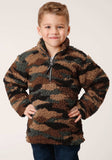 Roper Boys Polar Fleece Camo Print Pullover - Roper - Flyclothing LLC