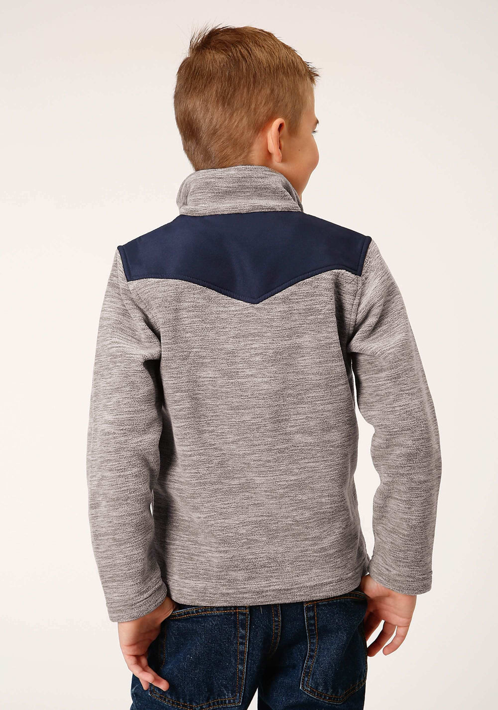 Roper Boys Polar Fleece Brown Pullover - Roper - Flyclothing LLC