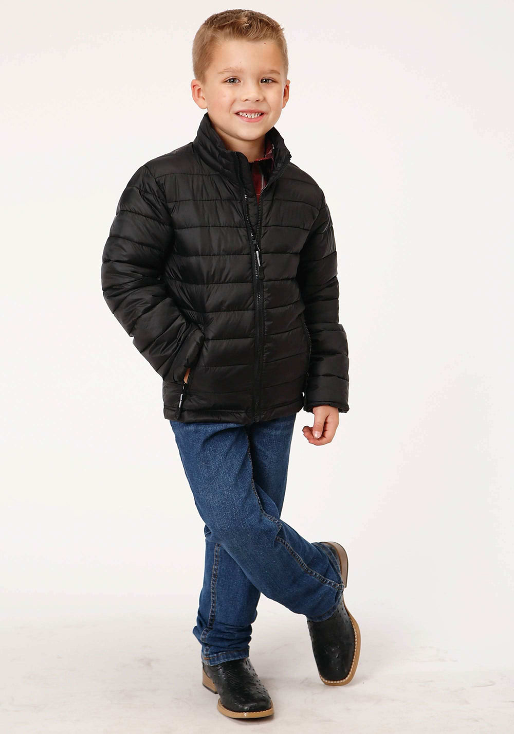 Roper Boys Crushable Poly Filled Down Jacket - Roper - Flyclothing LLC
