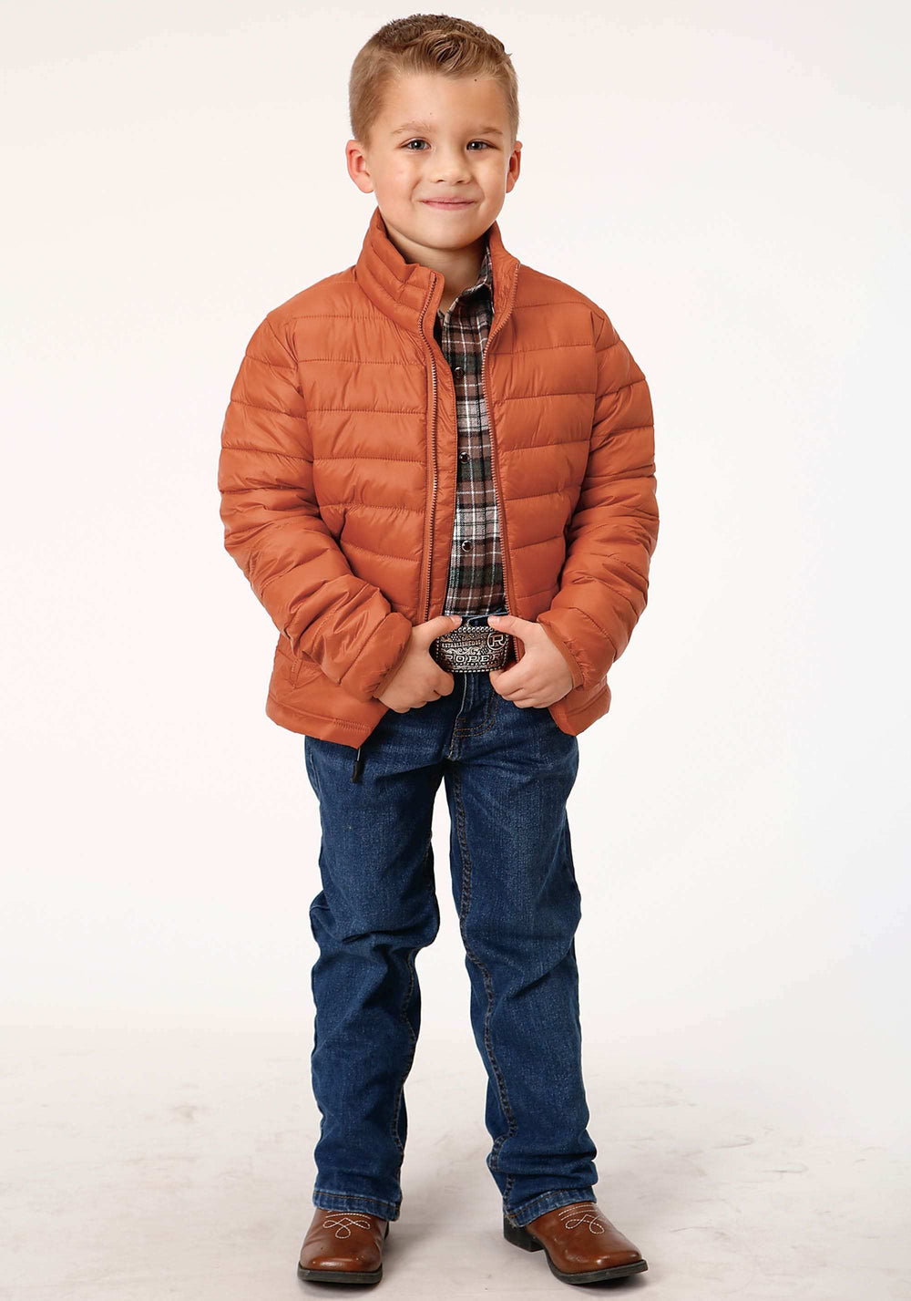 Roper Boys Crushable Poly Filled Down Jacket - Roper - Flyclothing LLC