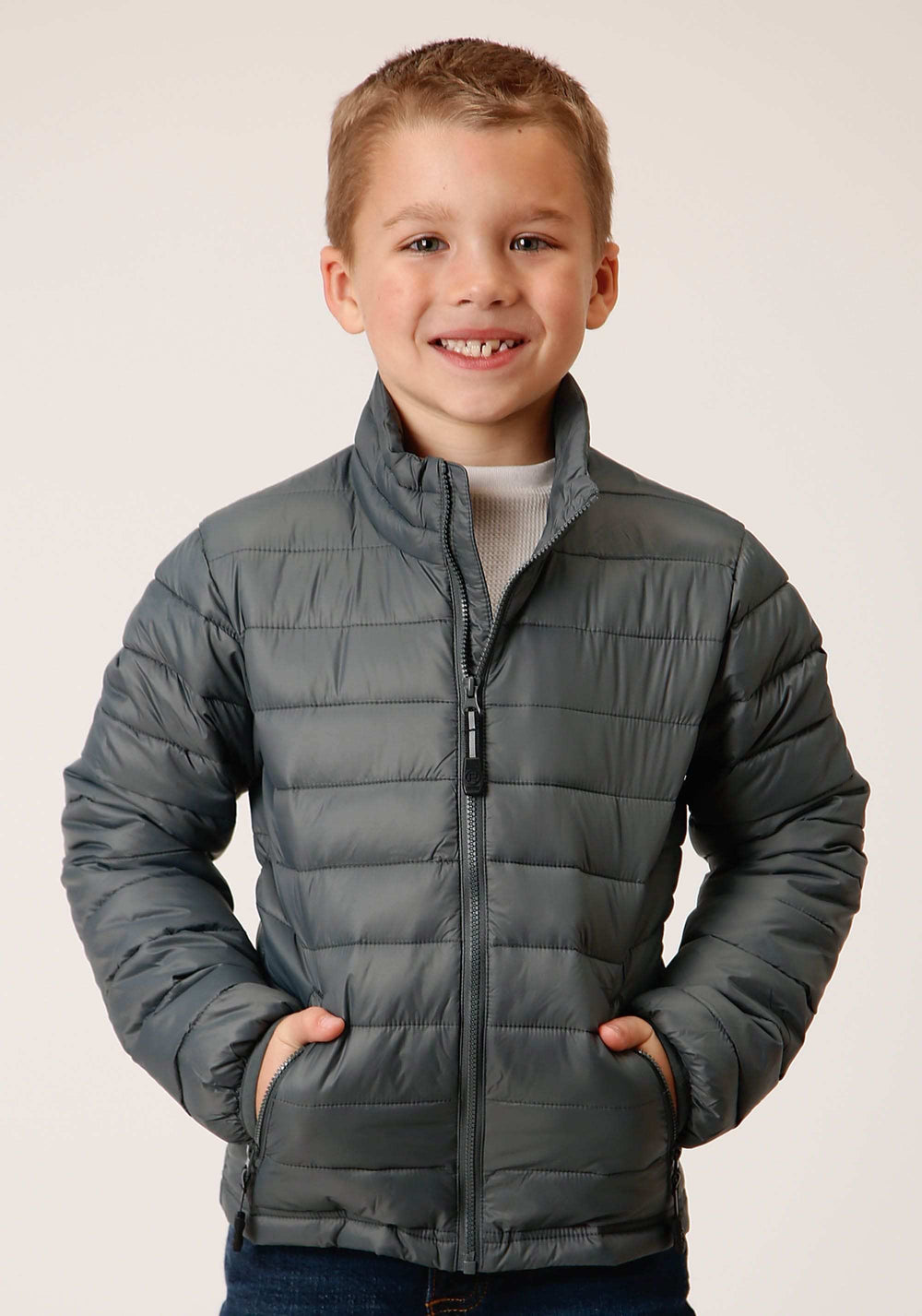Roper Boys Slvr Sage Nylon Parachute Down Jacket - Roper - Flyclothing LLC