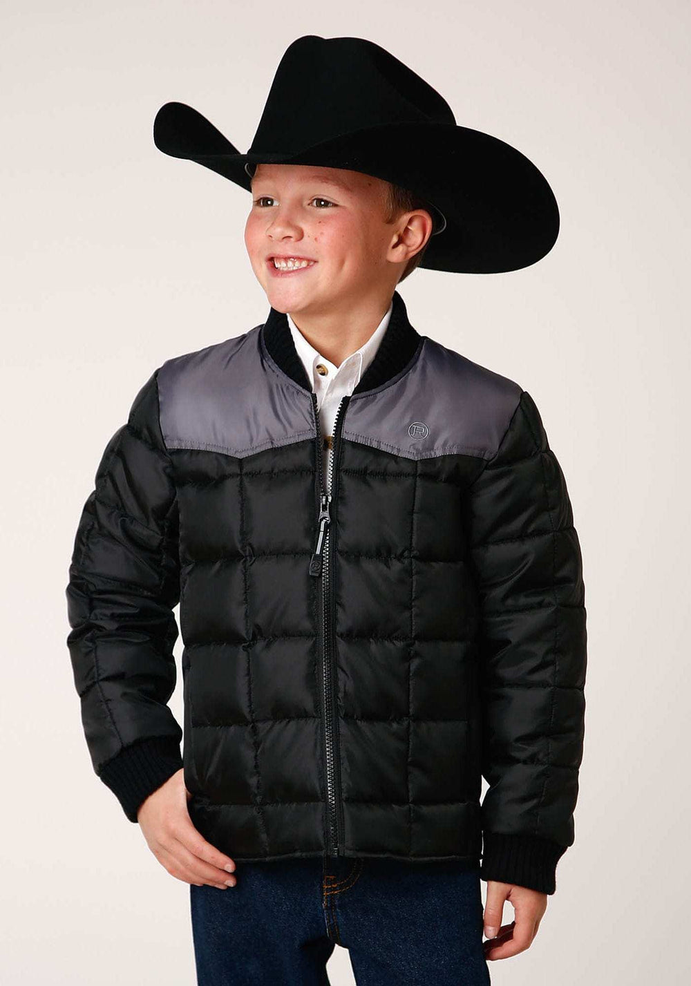 Roper Boys Quilted Poly Filled Western Jacket - Roper - Flyclothing LLC