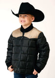 Roper Boys Quilted Polyfilled Jacket Poly Filled Western Jacket - Roper - Flyclothing LLC