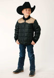 Roper Boys Quilted Polyfilled Jacket Poly Filled Western Jacket - Roper - Flyclothing LLC