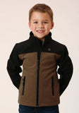 Roper Boys Br Black Combo Soft Shell Tech Jacket - Roper - Flyclothing LLC
