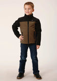 Roper Boys Br Black Combo Soft Shell Tech Jacket - Roper - Flyclothing LLC