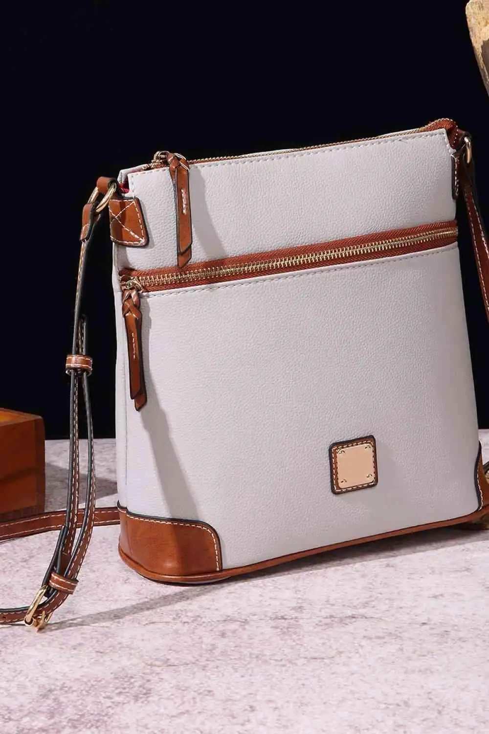 PU Leather Crossbody Bag - Trendsi - Flyclothing LLC