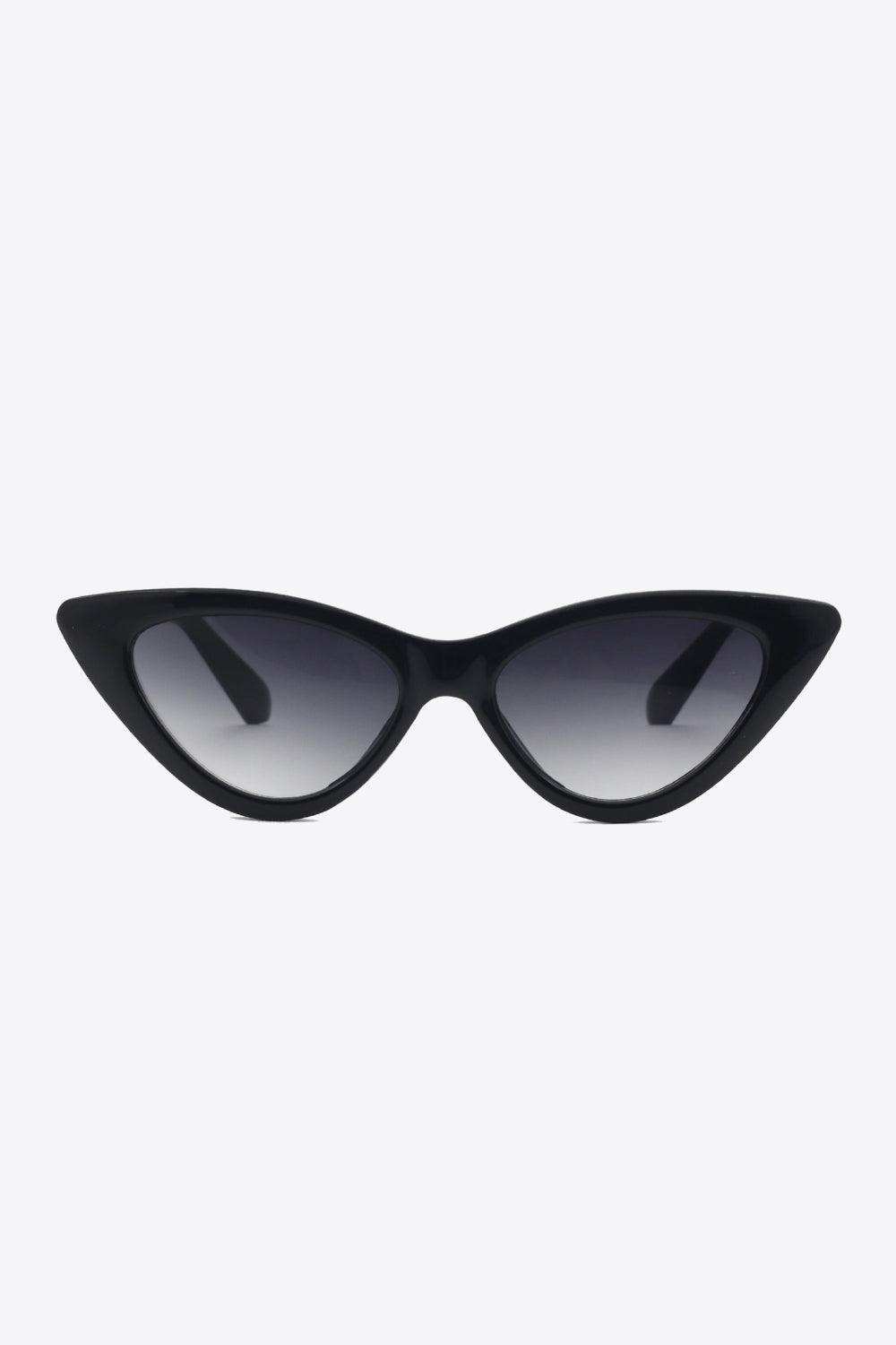 Chain Detail Cat-Eye Sunglasses - Trendsi - Flyclothing LLC