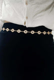 Rhinestone Decor Zinc Alloy Belt - Trendsi - Flyclothing LLC