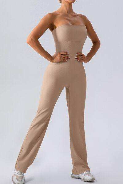 Sleeveless Straight Active Jumpsuit - Trendsi - Flyclothing LLC