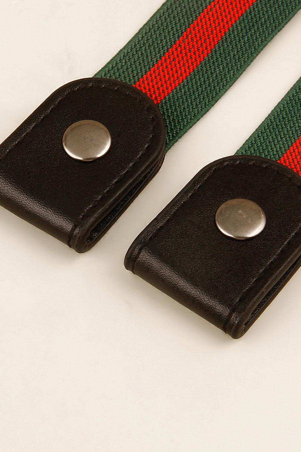 PU Elastic Snap Closure Belt - Trendsi - Flyclothing LLC