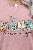 MAMA BUNNY Easter Graphic Tee - Trendsi - Flyclothing LLC