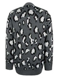 Leopard Open Front Dropped Shoulder Cardigan - Trendsi - Flyclothing LLC