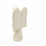 Soapstone Angel Sculpture, Natural Stone - SMOLArt - Flyclothing LLC