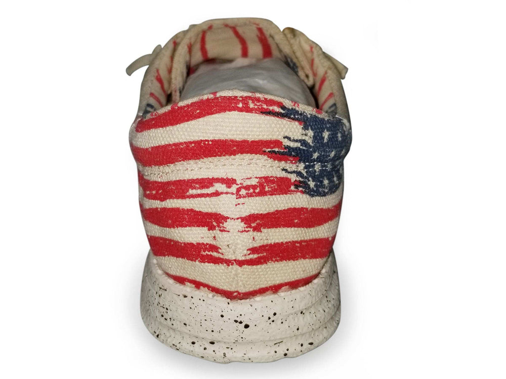 Roper Little Boys Beige Canvas With Flag Heel - Roper - Flyclothing LLC