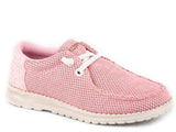 Roper Little Girls Pink Mesh With Pink Fabric Heel - Roper - Flyclothing LLC