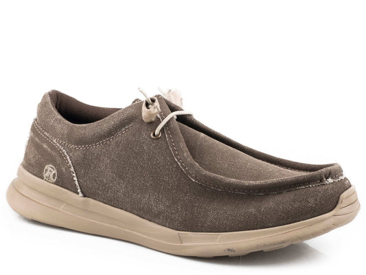Roper Mens Brown Canvas Upper - Roper - Flyclothing LLC