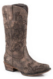 Roper Womens Vintage Brown Faux Leather Fashion Boot - Roper - Flyclothing LLC