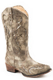 Roper Womens Grey With Metallic Underlay On Vamp - Roper - Flyclothing LLC