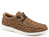 Roper Womens Brown Leopard Canvas Upper - Roper - Flyclothing LLC