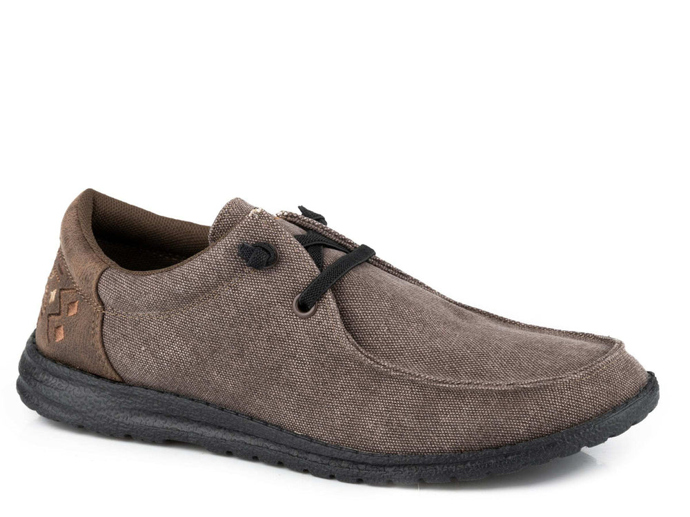Roper Womens Brown Canvas With Aztec Embroidery - Roper - Flyclothing LLC