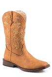 Roper Womens Tan Vintage Faux Leather Upper Boot - Roper - Flyclothing LLC