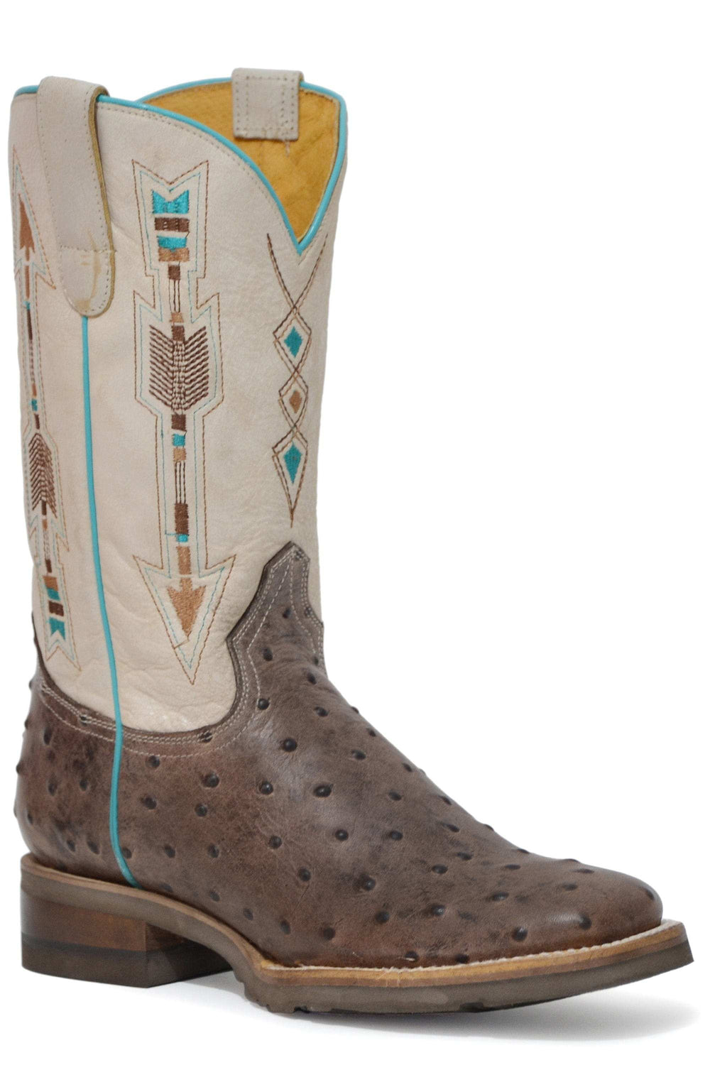 Roper Womens Embossed Vintage Ostrich Vamp - Roper - Flyclothing LLC