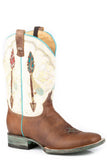 Roper Womens Vintage Tan Vamp Boot - Roper - Flyclothing LLC