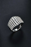 1.21 Carat Moissanite 925 Sterling Silver Ring - Trendsi - Flyclothing LLC