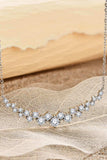 1.64 Carat Moissanite 925 Sterling Silver Necklace - Trendsi - Flyclothing LLC