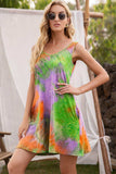 Tie-Dye Sleeveless Dress with Pockets - Trendsi - Flyclothing LLC
