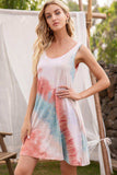 Tie-Dye Sleeveless Dress with Pockets - Trendsi - Flyclothing LLC