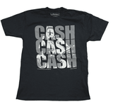 Jim Marshall Johnny Cash Tripple Cash T-Shirt - Johnny Cash - Flyclothing LLC