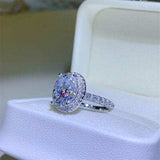 5 Carat Moissanite 925 Sterling Silver Ring - Trendsi - Flyclothing LLC
