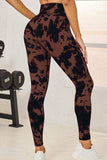 Tie-Dye High Waist Active Leggings - Trendsi - Flyclothing LLC
