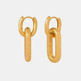 Titanium steel Dangle Earrings - Trendsi - Flyclothing LLC