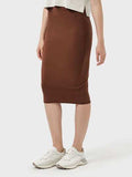 Slit Wrap Active Skirt - Trendsi - Flyclothing LLC