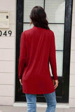 Basic Bae Full Size Open Front Long Sleeve Cardigan with Pockets - Trendsi - Flyclothing LLC