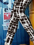 Printed High Waist Skinny Leggings - Trendsi - Flyclothing LLC