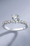 Classic 4-Prong Moissanite Ring - Trendsi - Flyclothing LLC