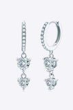 Be The One Moissanite Drop Earrings - Trendsi - Flyclothing LLC