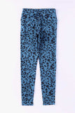 Leopard Print Wide Waistband Leggings - Trendsi - Flyclothing LLC
