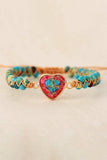 Handmade Heart Shape Natural Stone Bracelet - Trendsi - Flyclothing LLC