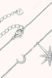 Moissanite 925 Sterling Silver Necklace - Trendsi - Flyclothing LLC