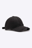 Distressed Adjustable Baseball Cap - Trendsi - Flyclothing LLC